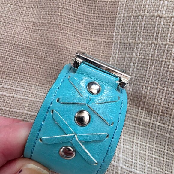 y2k McBling Office Siren Mermaid Coastal Yallternative Coquette Indie Cuff Watch main image 8